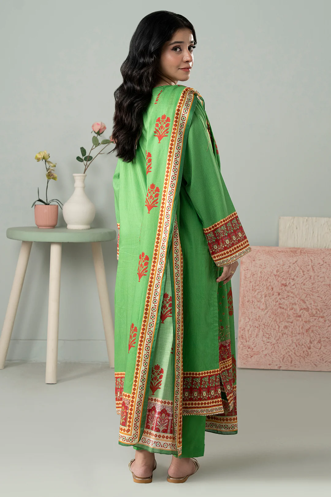 Kurta Dupatta Trouser - 1618 - Image 8