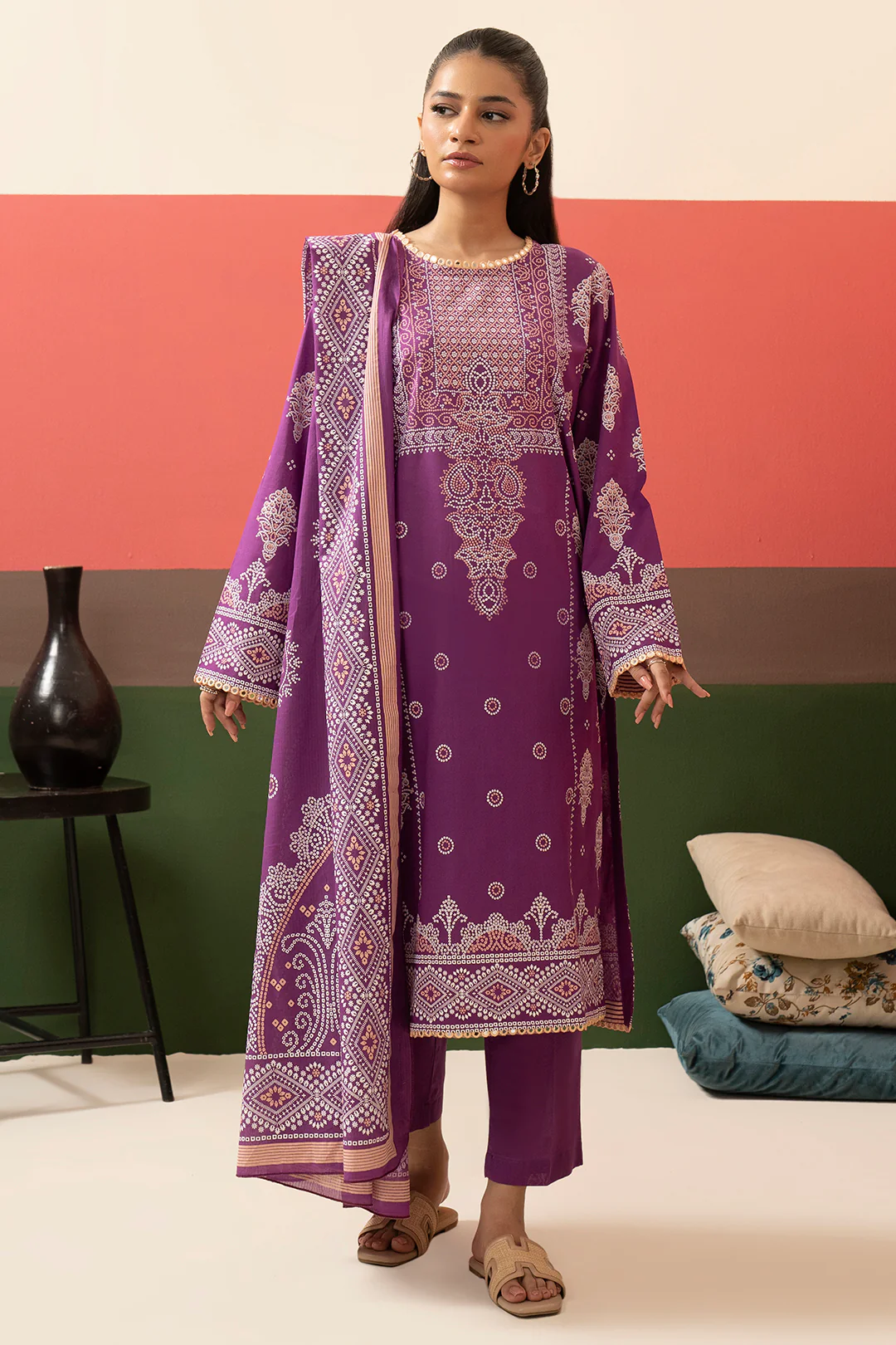 Kurta Dupatta Trouser - 1776