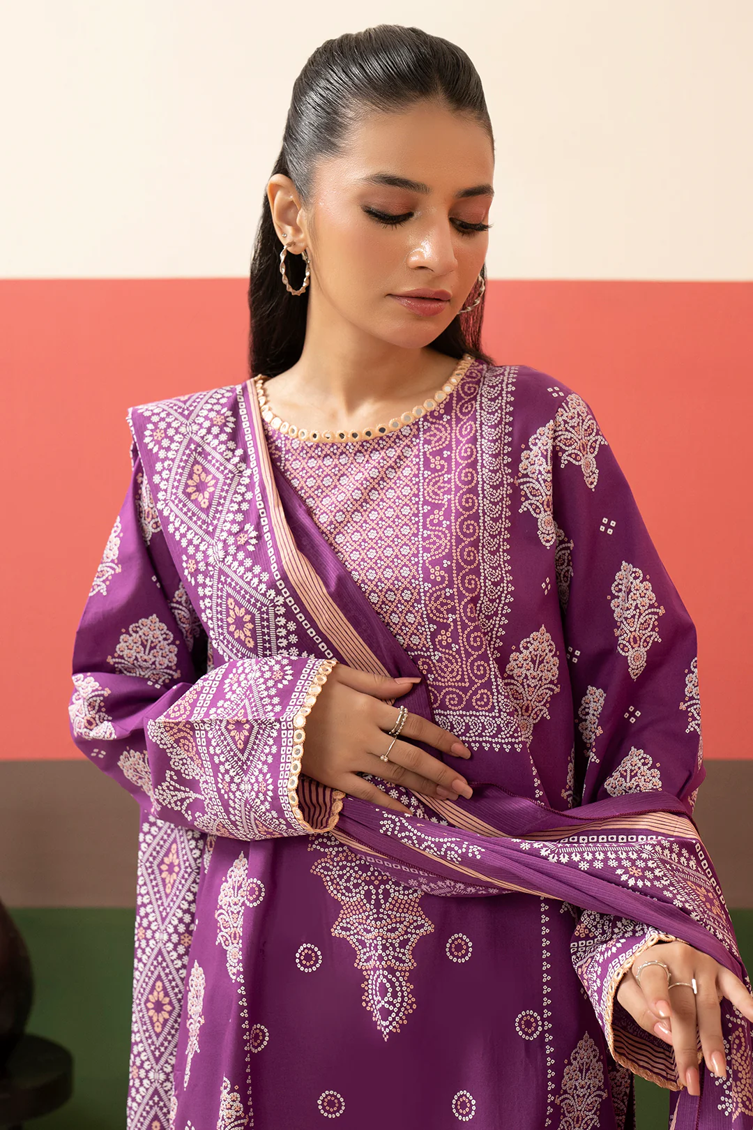 Kurta Dupatta Trouser - 1776 - Image 2