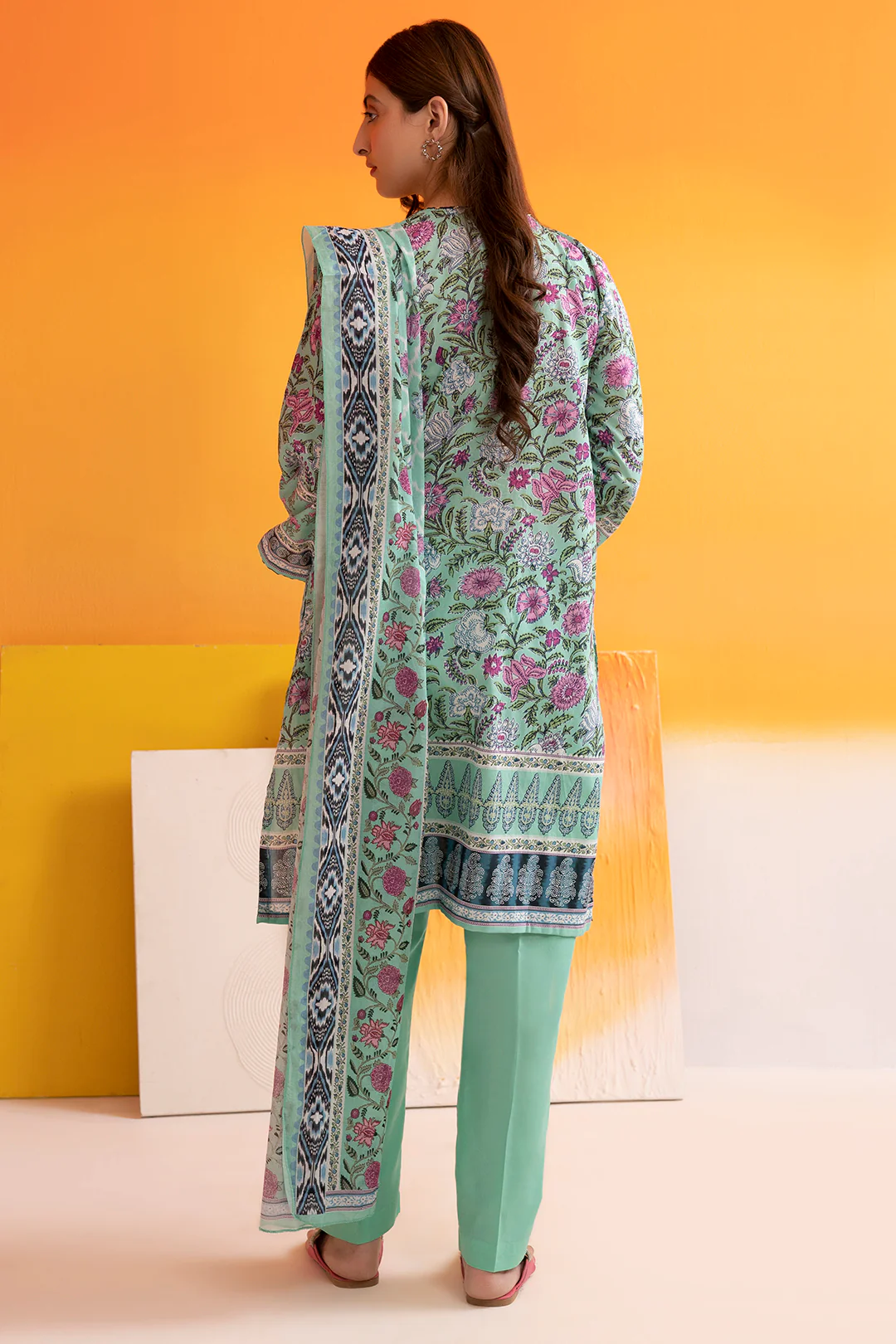 Kurta Dupatta Trouser - 1780 - Image 7
