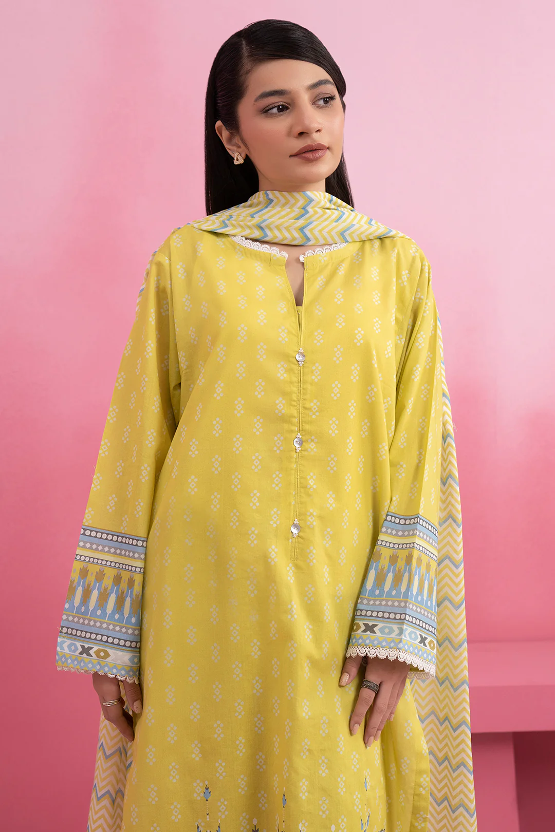 Kurta Dupatta Trouser - 1781 - Image 3