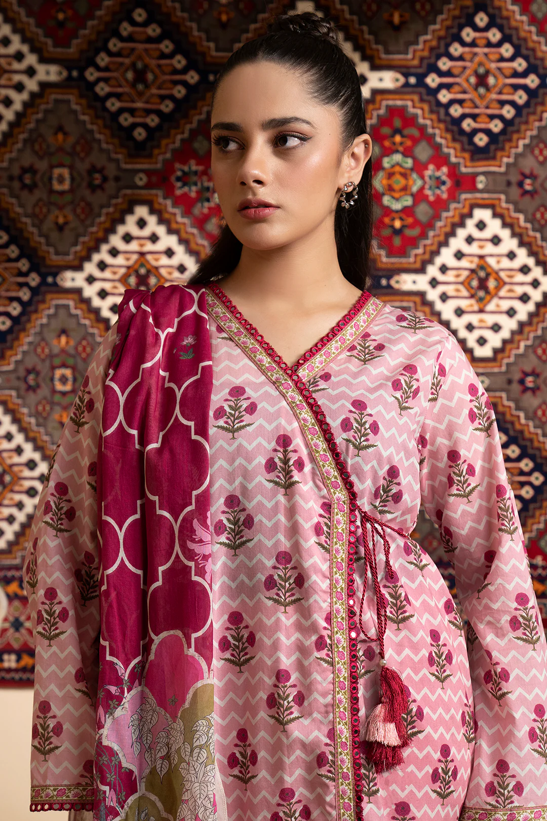 Kurta Dupatta Trouser - 1828 - Image 2