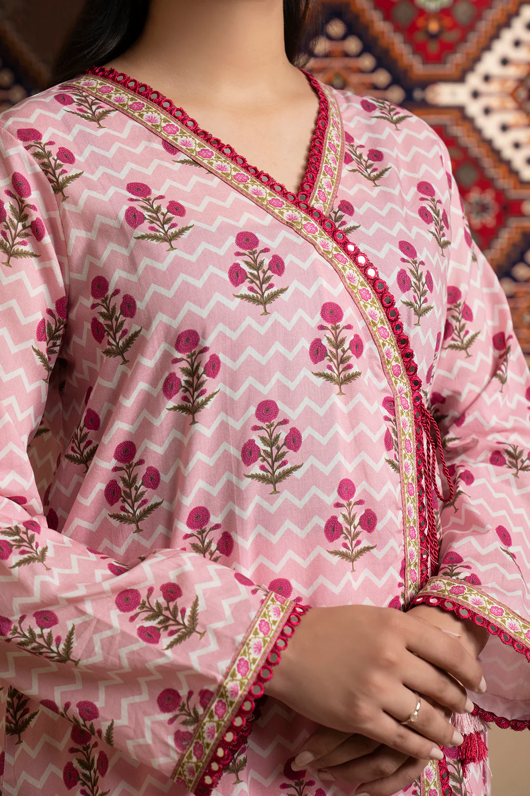 Kurta Dupatta Trouser - 1828 - Image 5