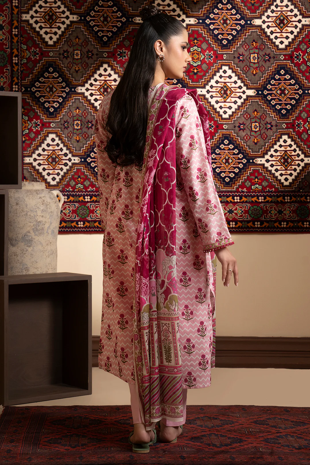 Kurta Dupatta Trouser - 1828 - Image 8