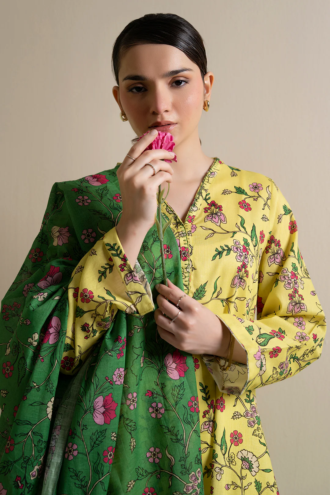 Kurta Dupatta Trouser - 1861 - Image 2