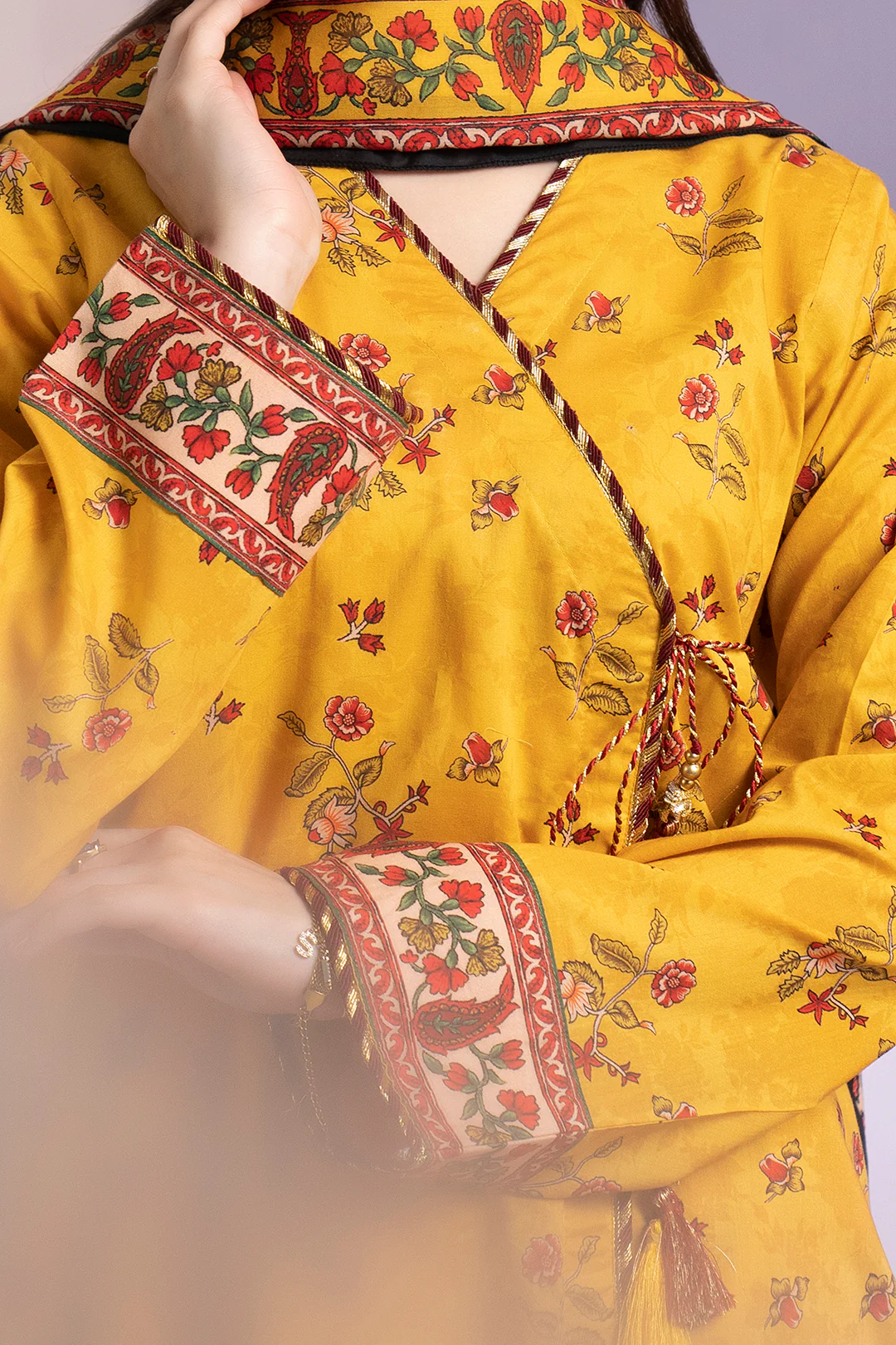 Kurta Dupatta Trouser - 1924 - Image 4