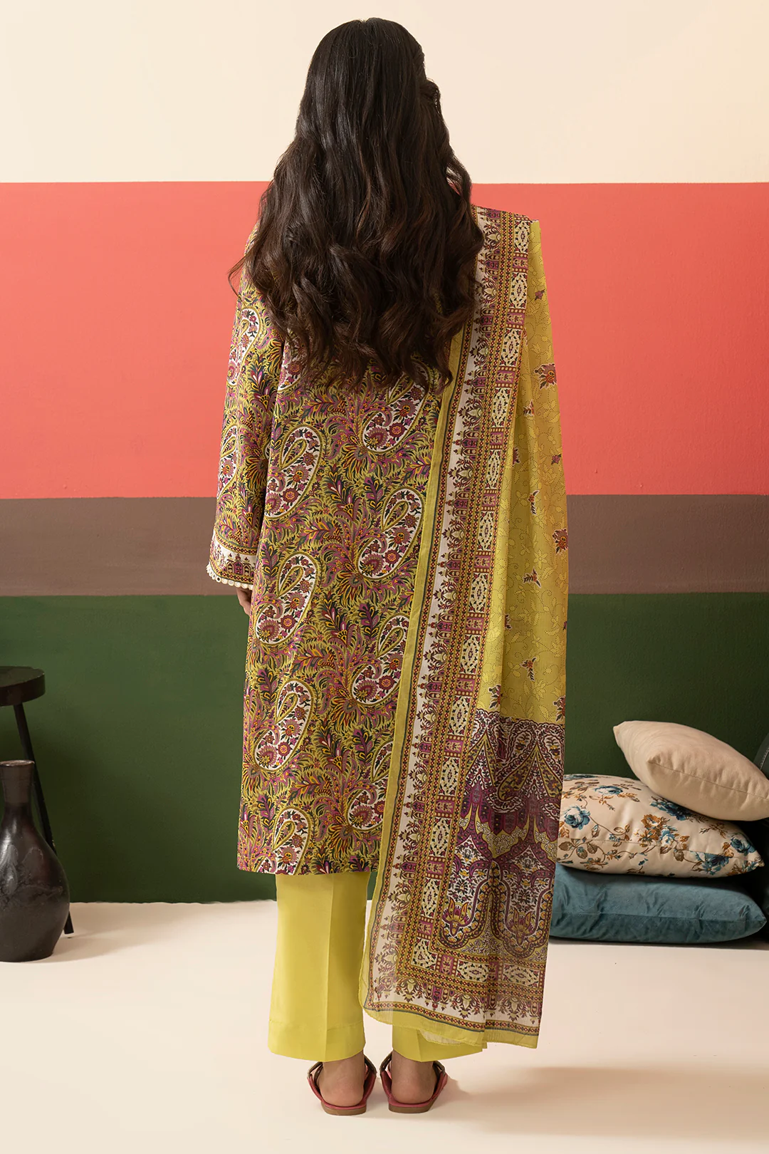 Kurta Dupatta Trouser - 1932 - Image 7