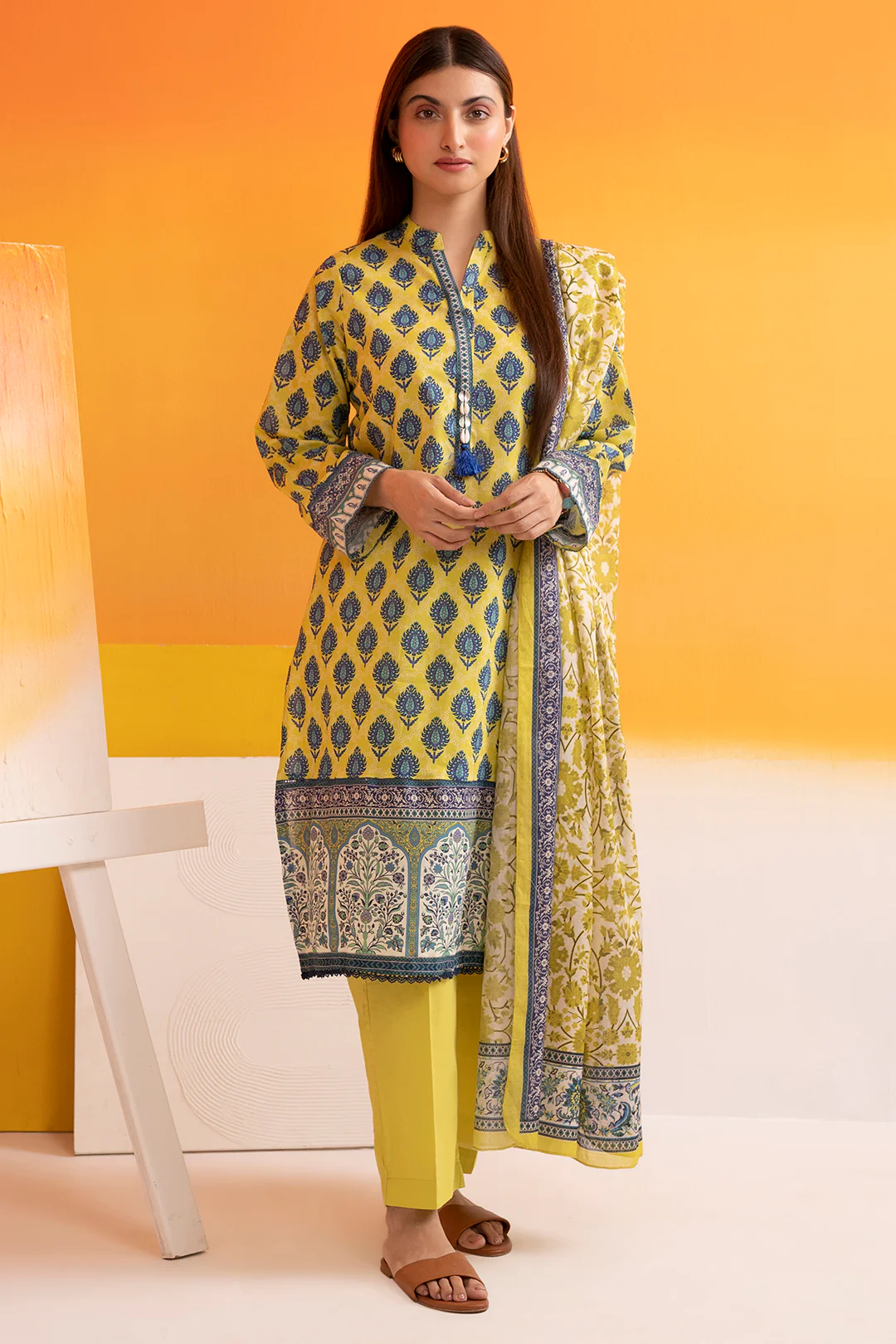 Kurta Dupatta Trouser - 2057