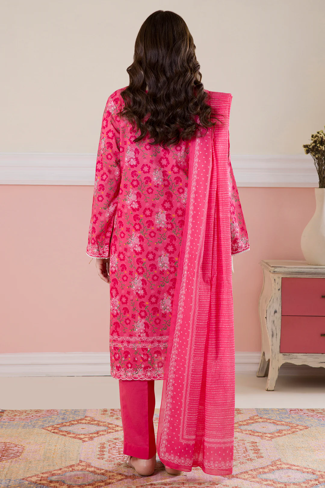 Kurta Dupatta Trouser - 2137 - Image 8