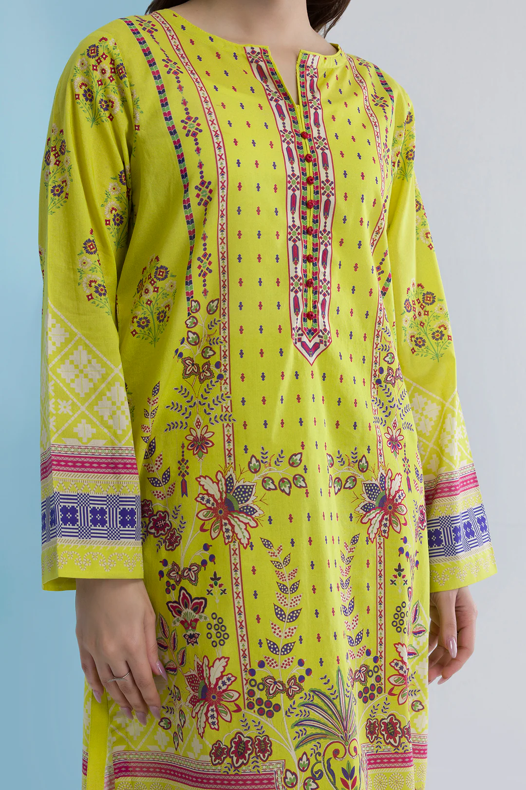 Kurta Dupatta Trouser - 2306 - Image 3