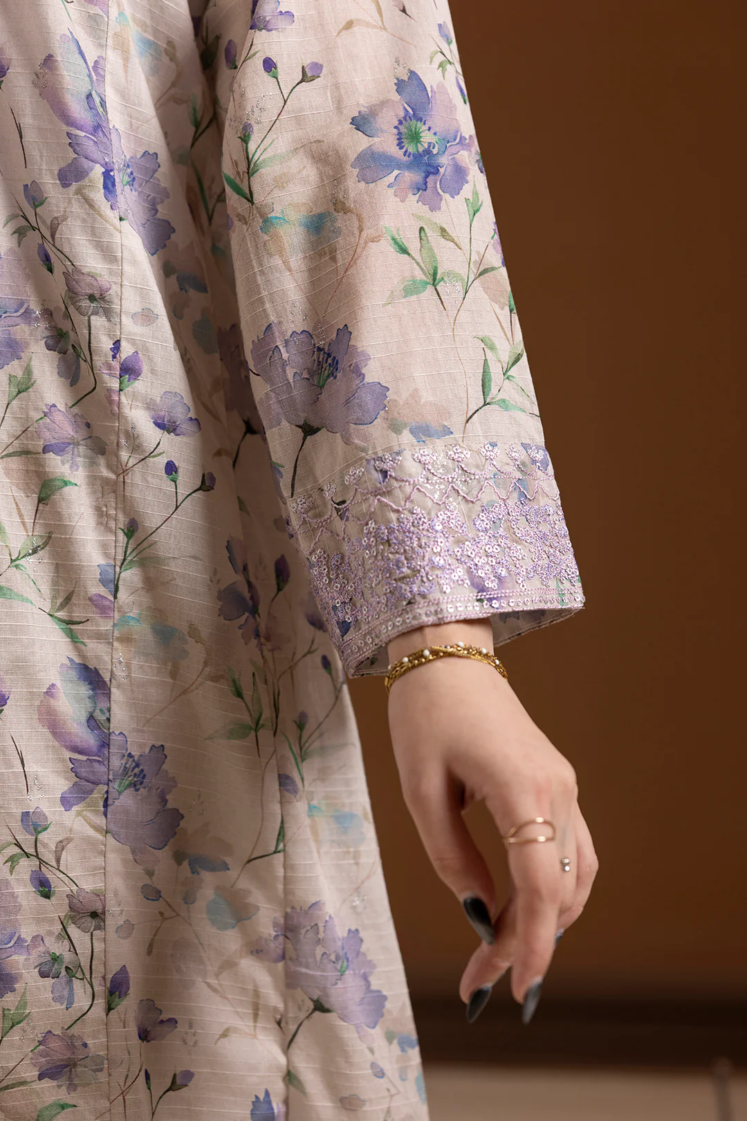 Embroidered Kurta Dupatta Trouser - 2639 - Image 7