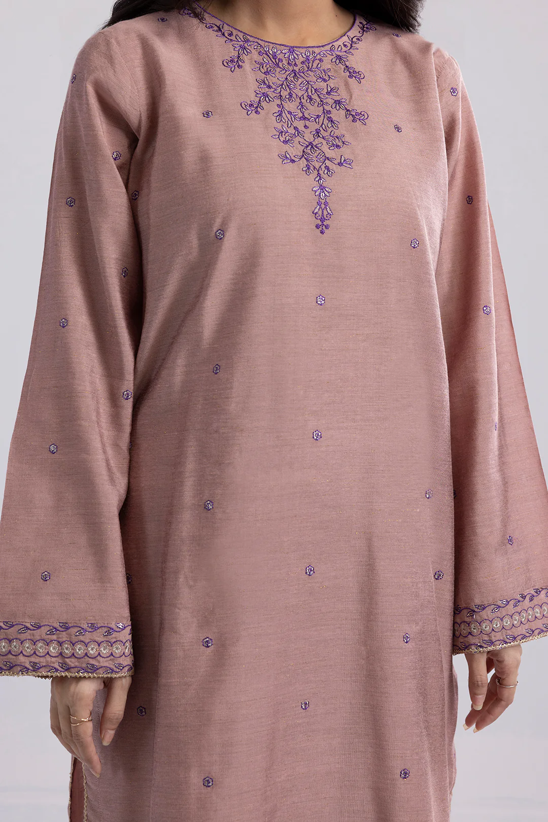 Embroidered Kurta Dupatta Trouser - 2664 - Image 6