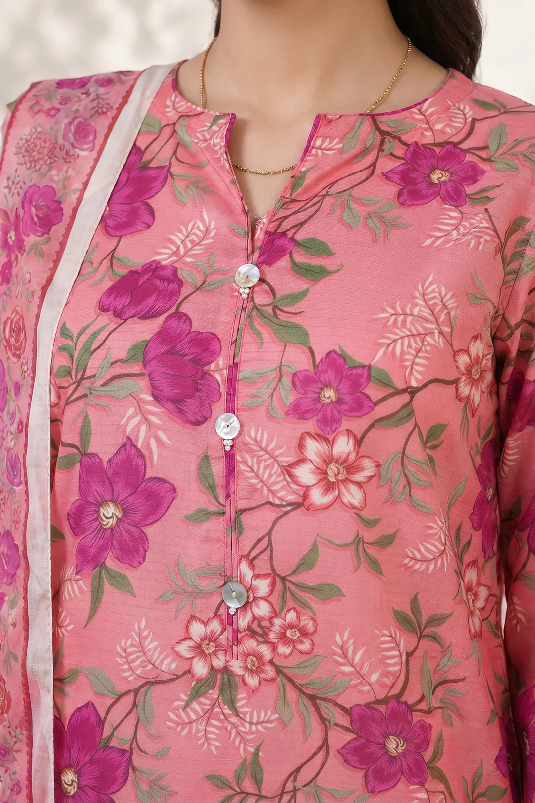 Kurta Dupatta Trouser - 2149 - Image 3