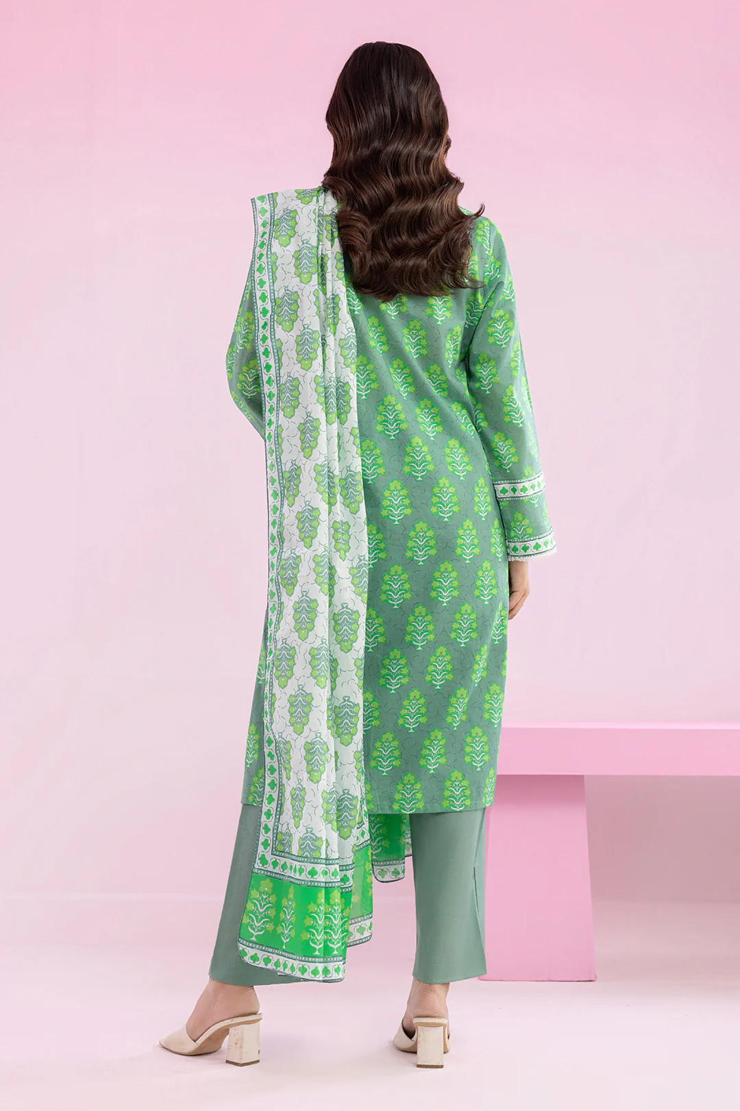 Kurta Dupatta Trouser - 2164 - Image 7