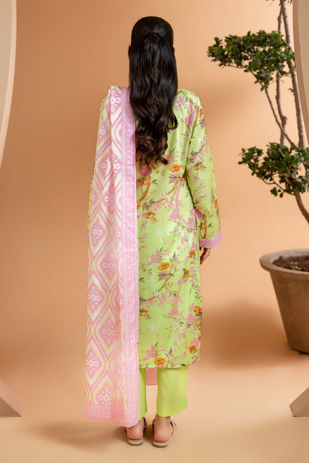 Kurta Dupatta Trouser - 2168 - Image 6