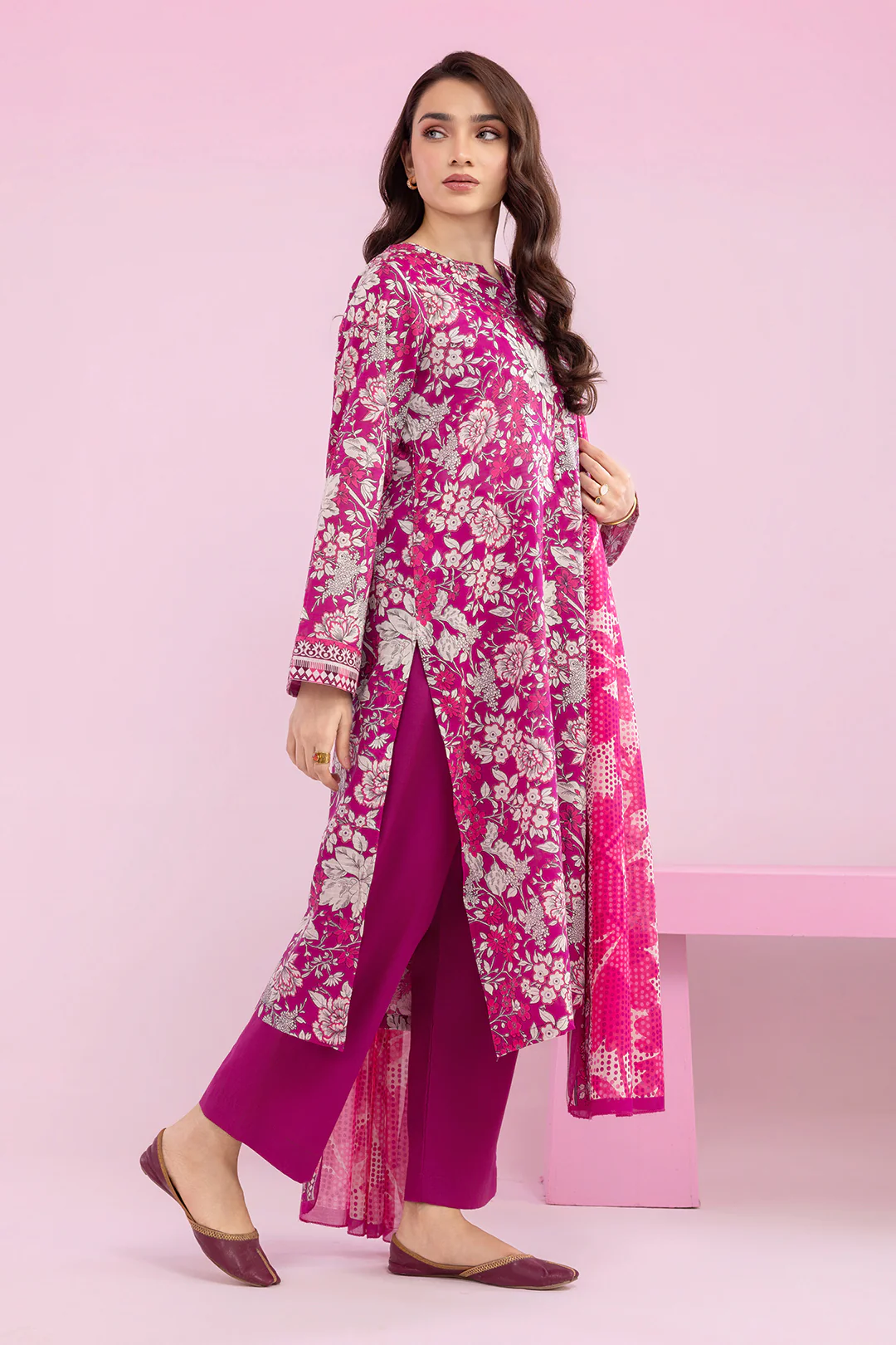 Kurta Dupatta Trouser - 2173 - Image 5