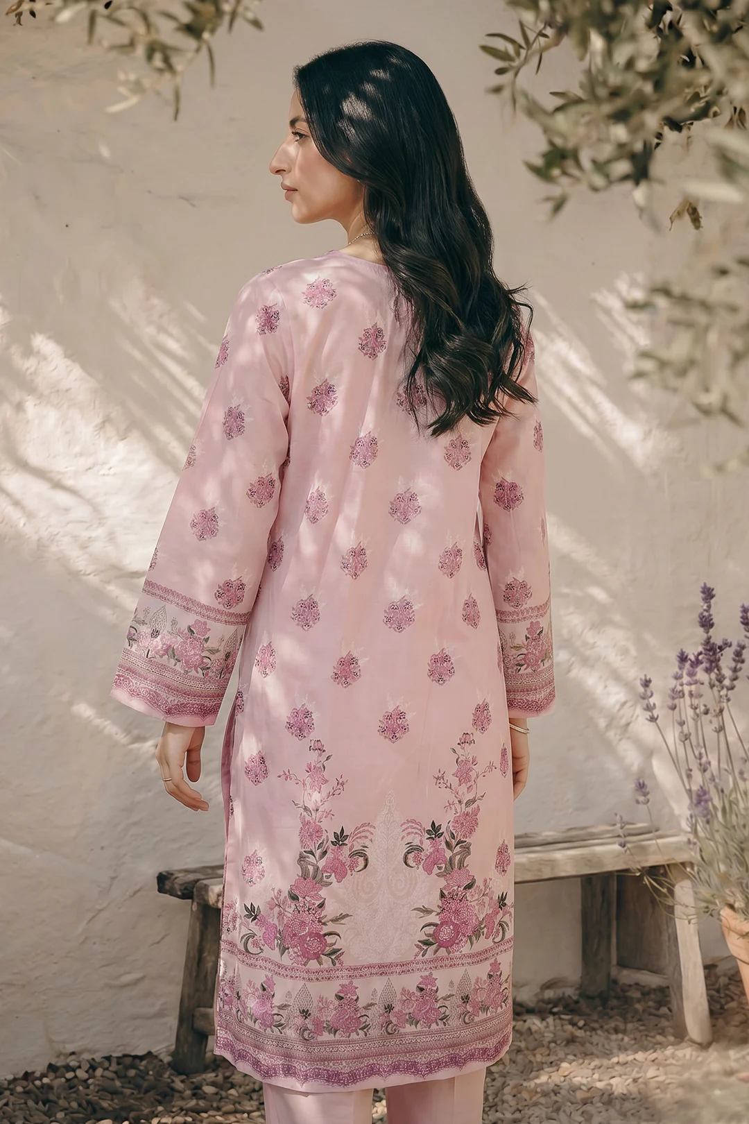 Kurta Dupatta Trouser - 2438 - Image 6