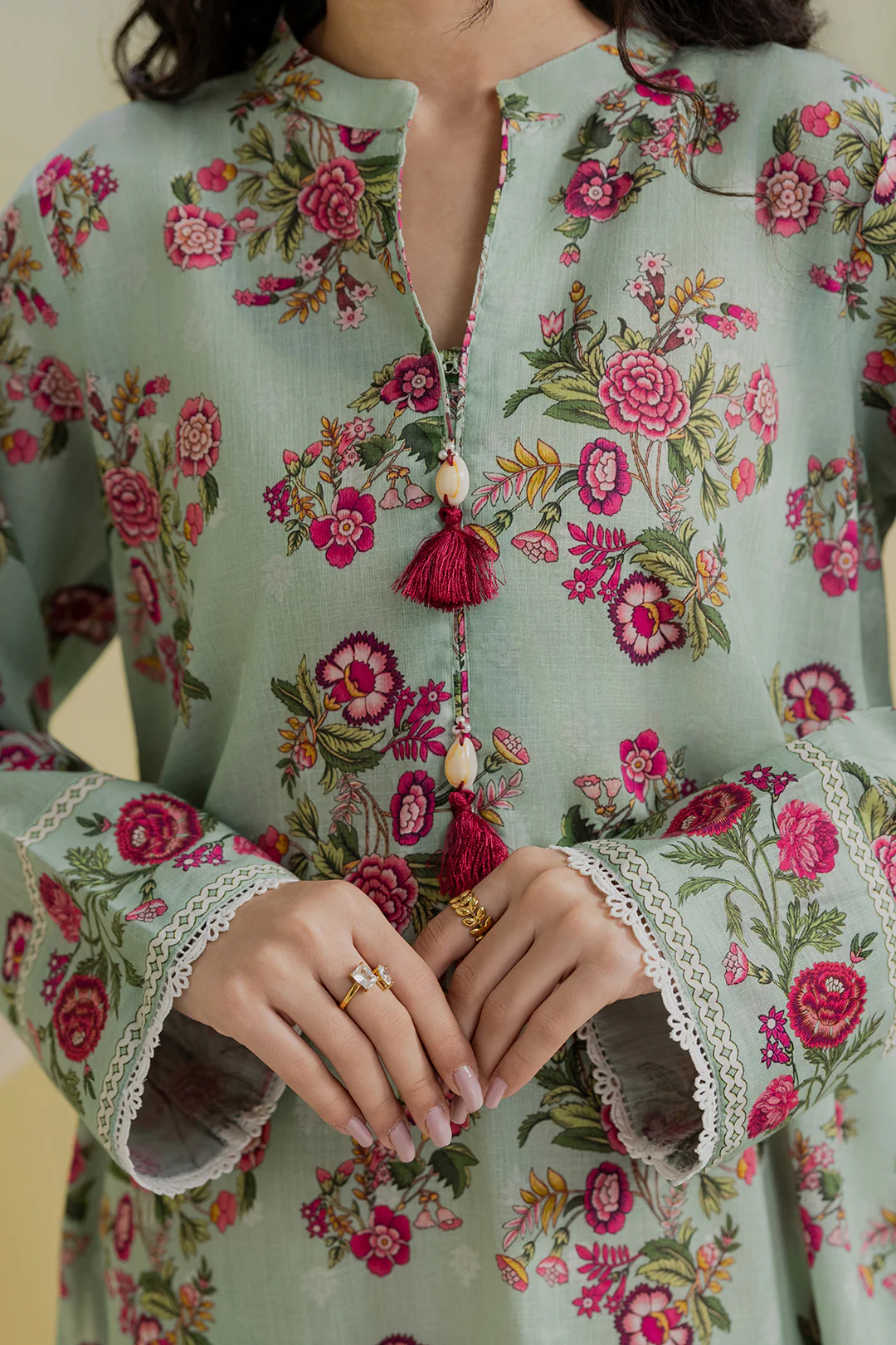 Kurta Dupatta Trouser - 2445 - Image 6
