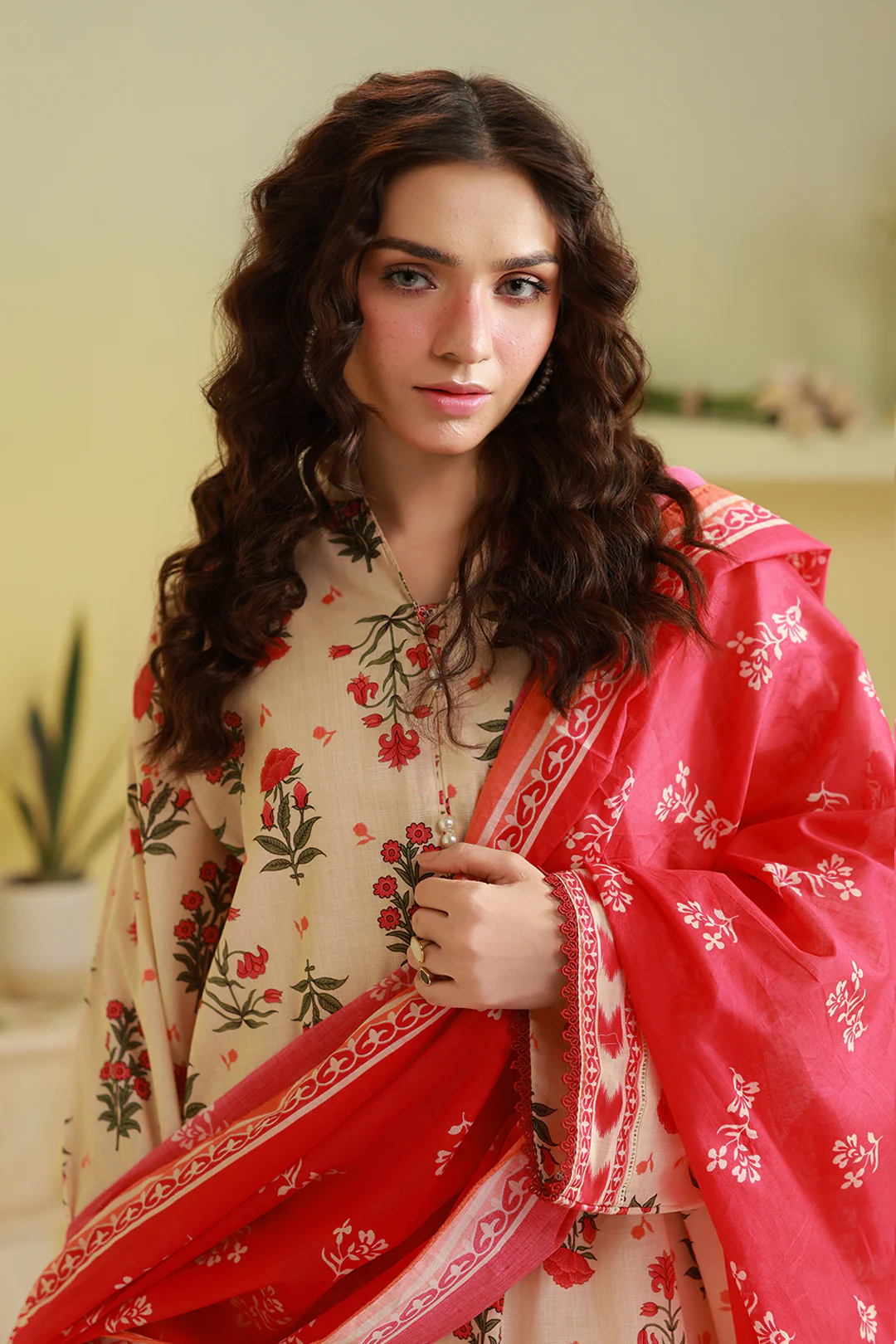 Kurta Dupatta Trouser - 2447 - Image 2