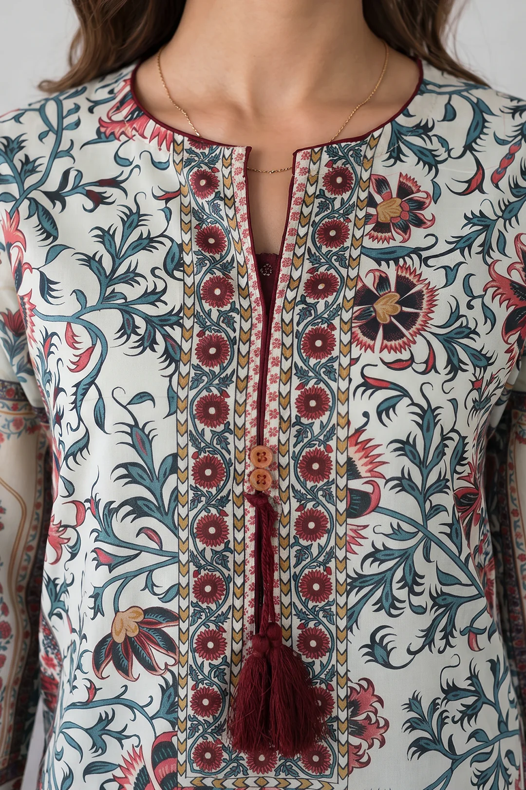 Kurta Dupatta Trouser - 2479 - Image 3