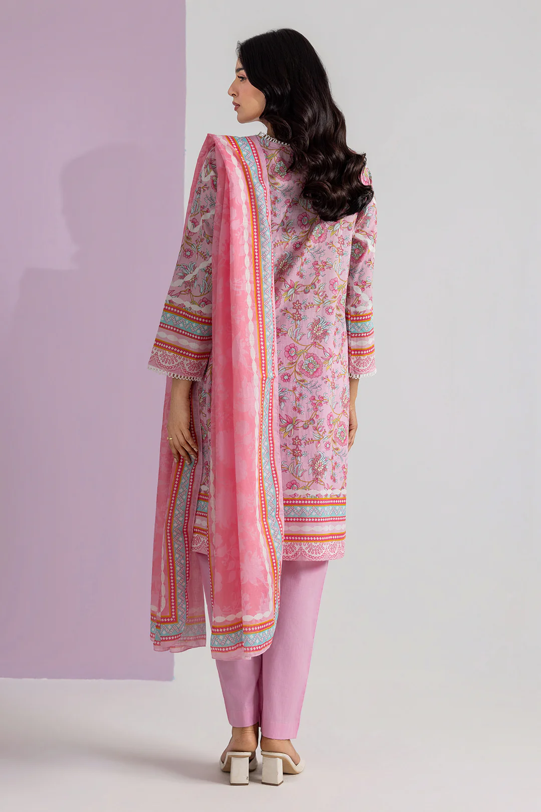 Kurta Dupatta Trouser - 2494 - Image 8