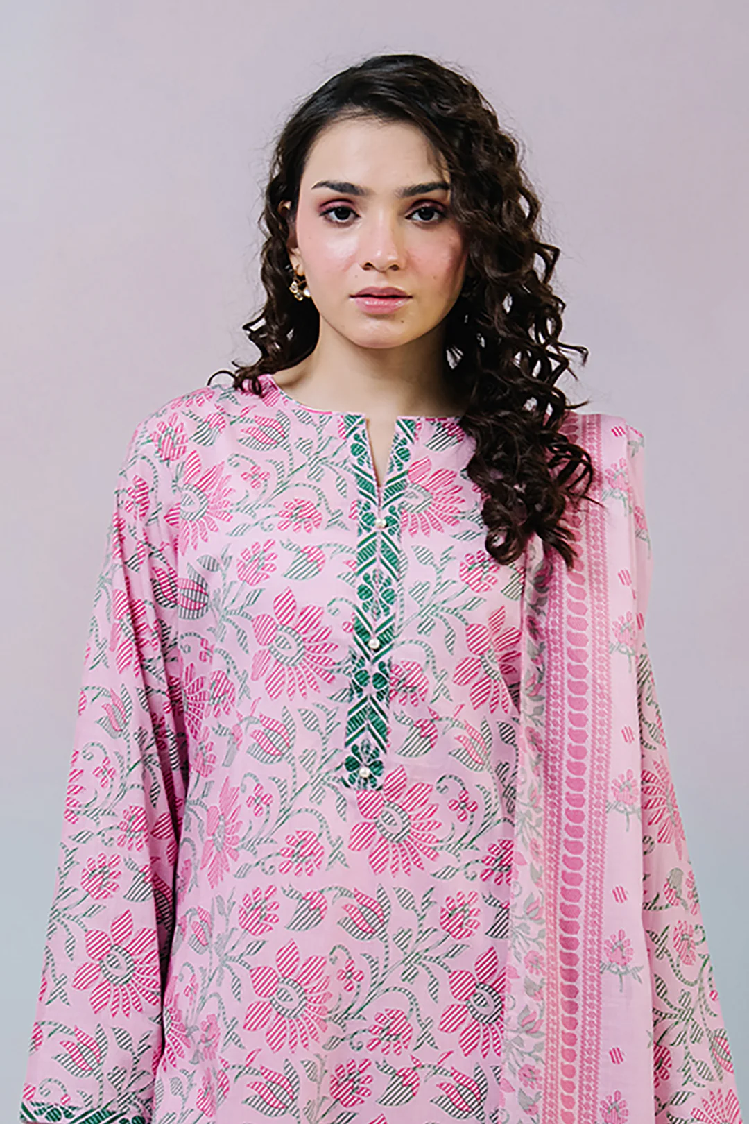 Kurta Dupatta Trouser - 2498 - Image 2