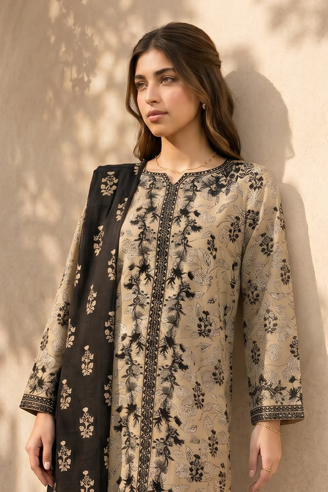 Kurta Dupatta Trouser - 2694 - Image 2