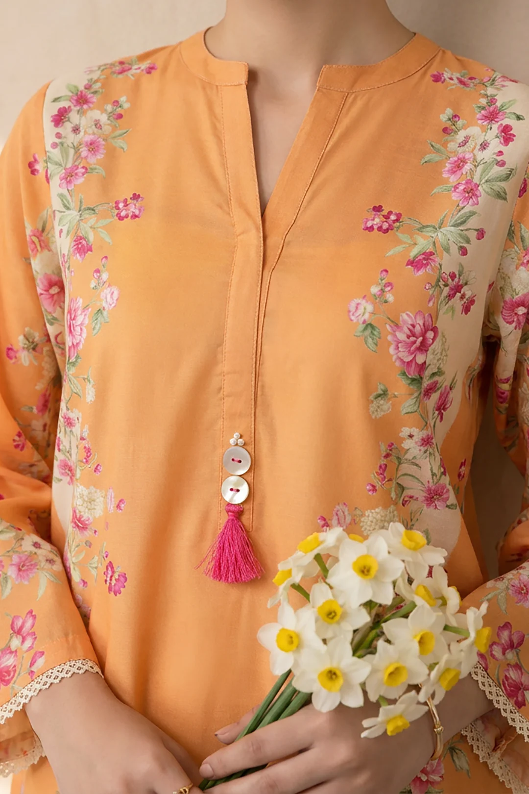 Kurta Dupatta Trouser - 2969 - Image 3