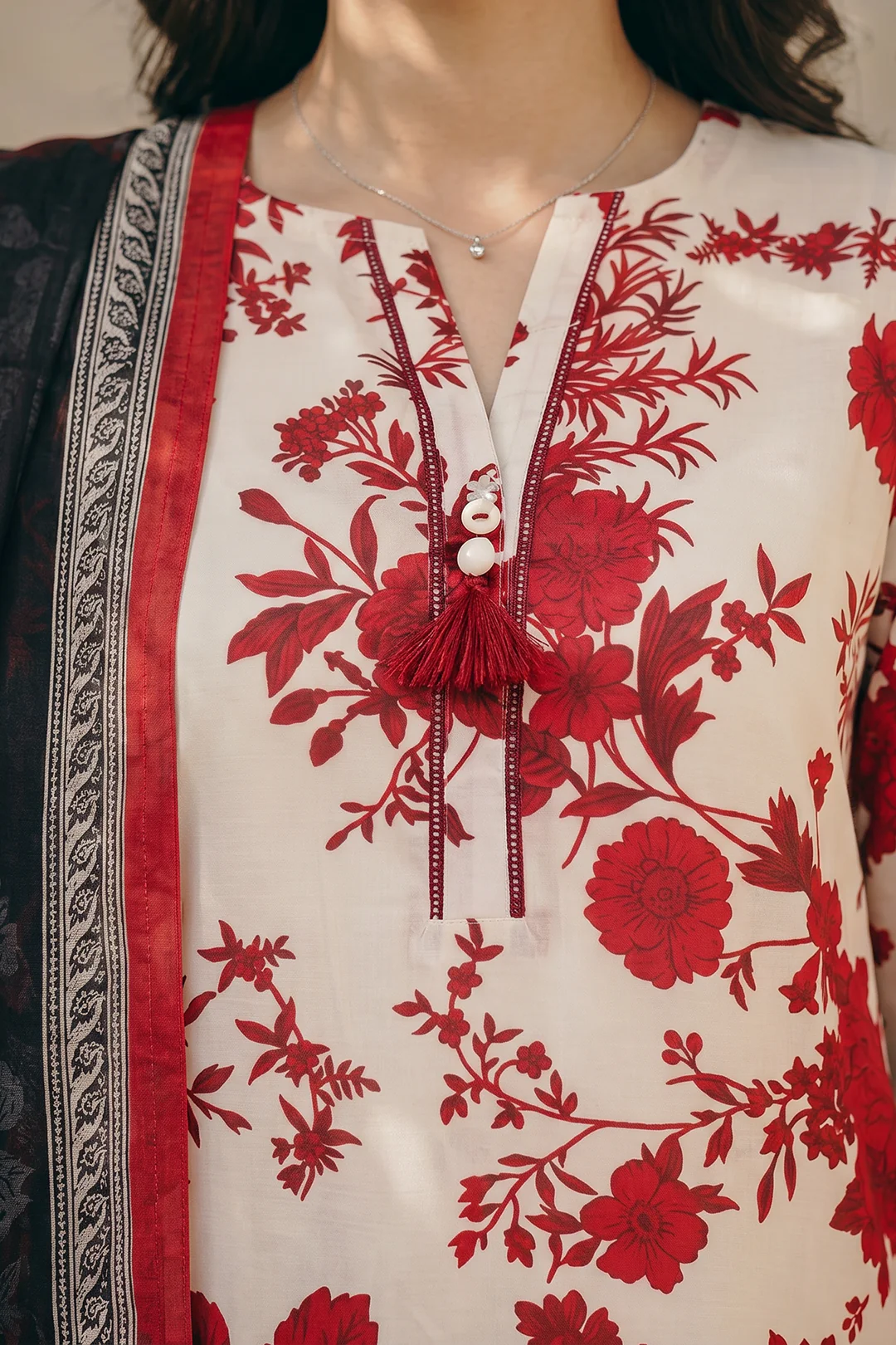 Kurta Dupatta Trouser - 2971 - Image 4