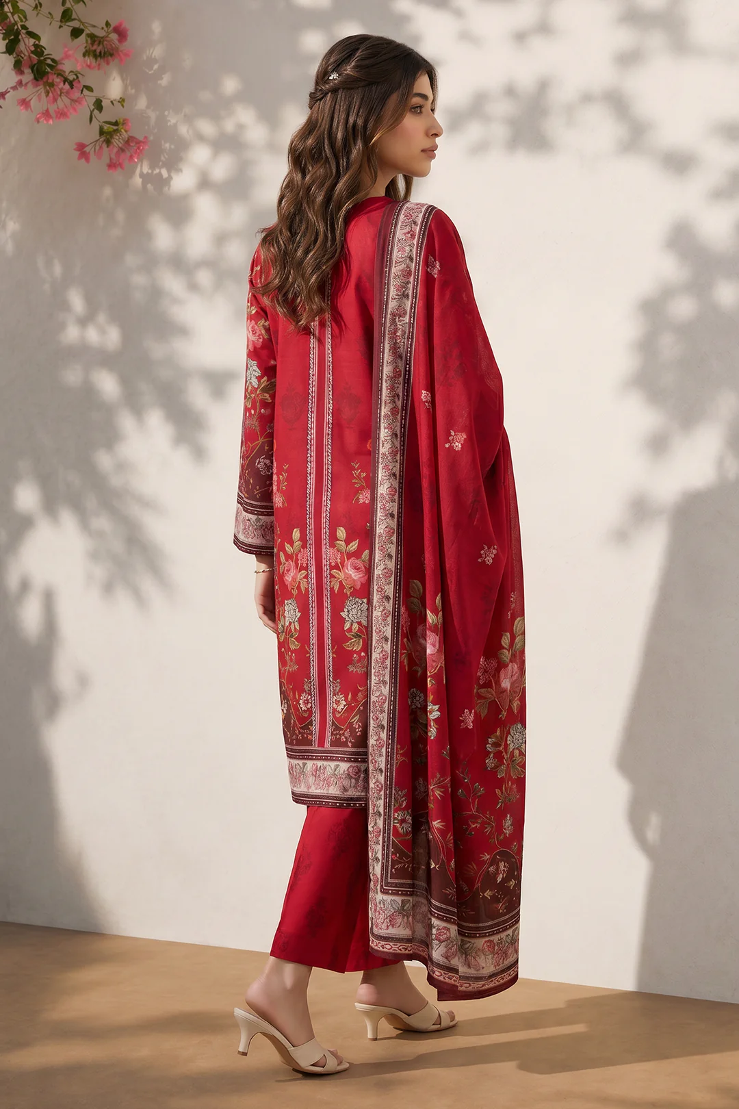 Kurta Dupatta Trouser - 2973 - Image 7