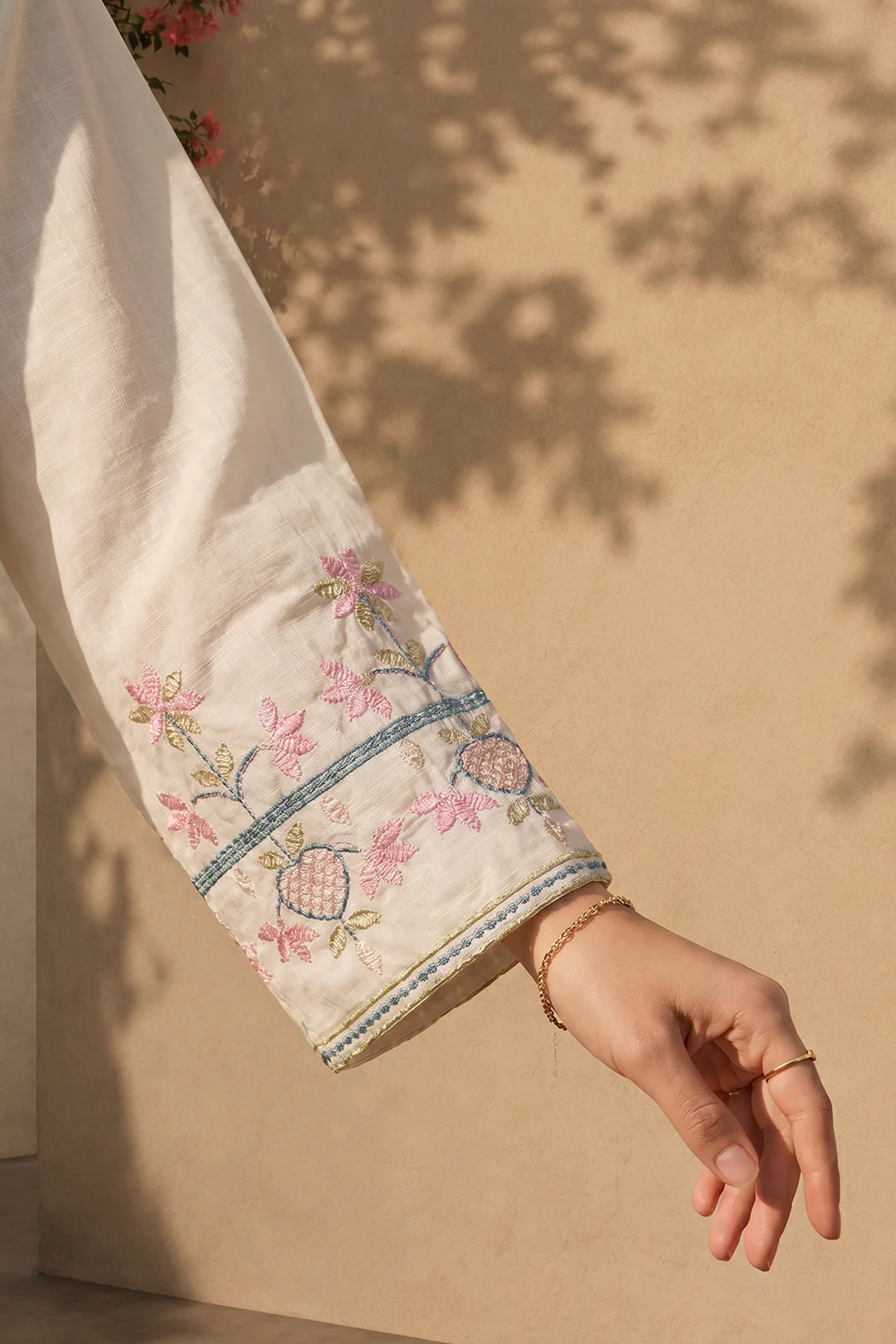 Embroidered Kurta Dupatta Trouser - 3225 - Image 5