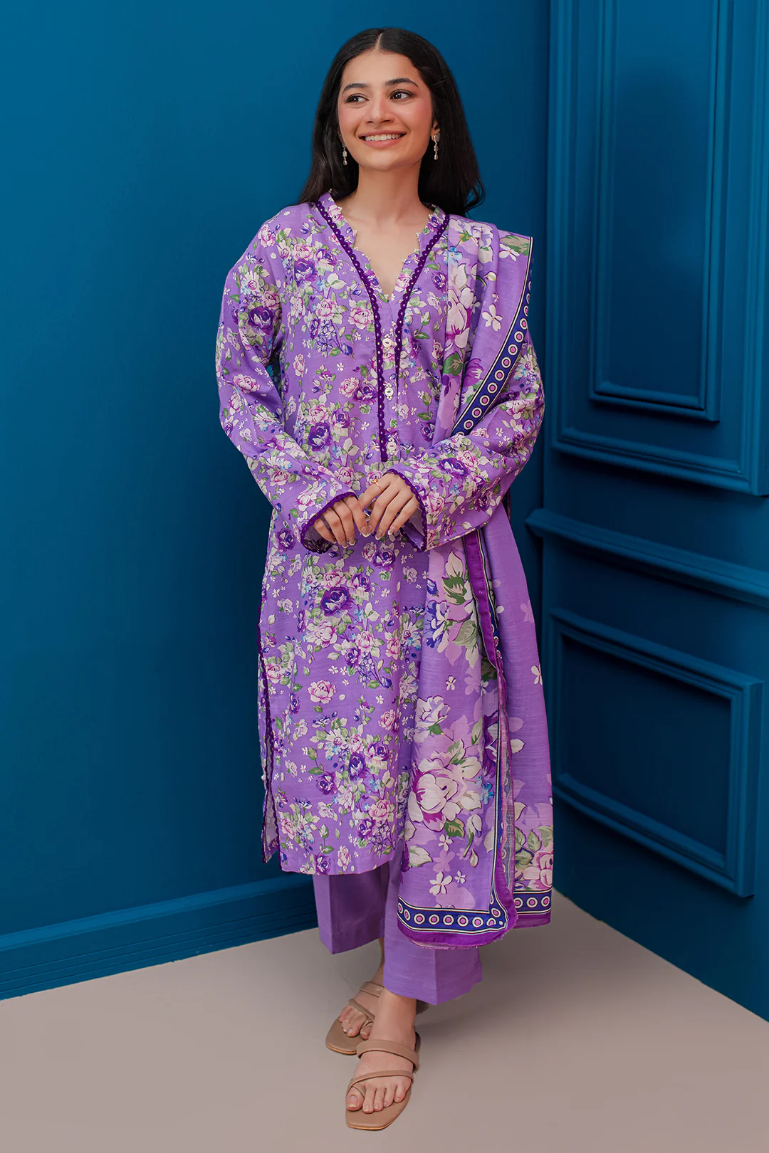 Kurta Dupatta Trouser - 2948 - Image 11