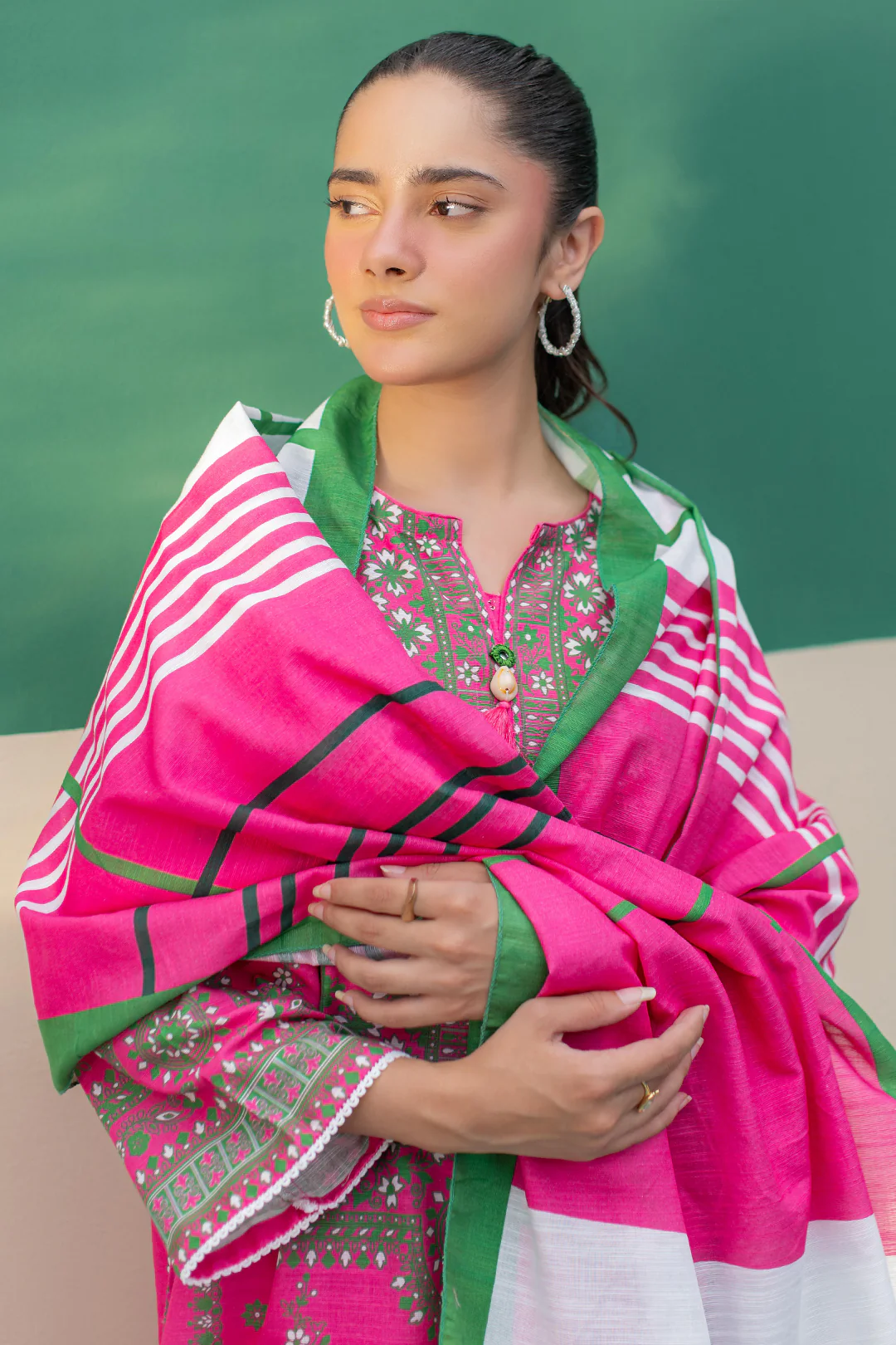 Kurta Dupatta Trouser - 2949 - Image 3