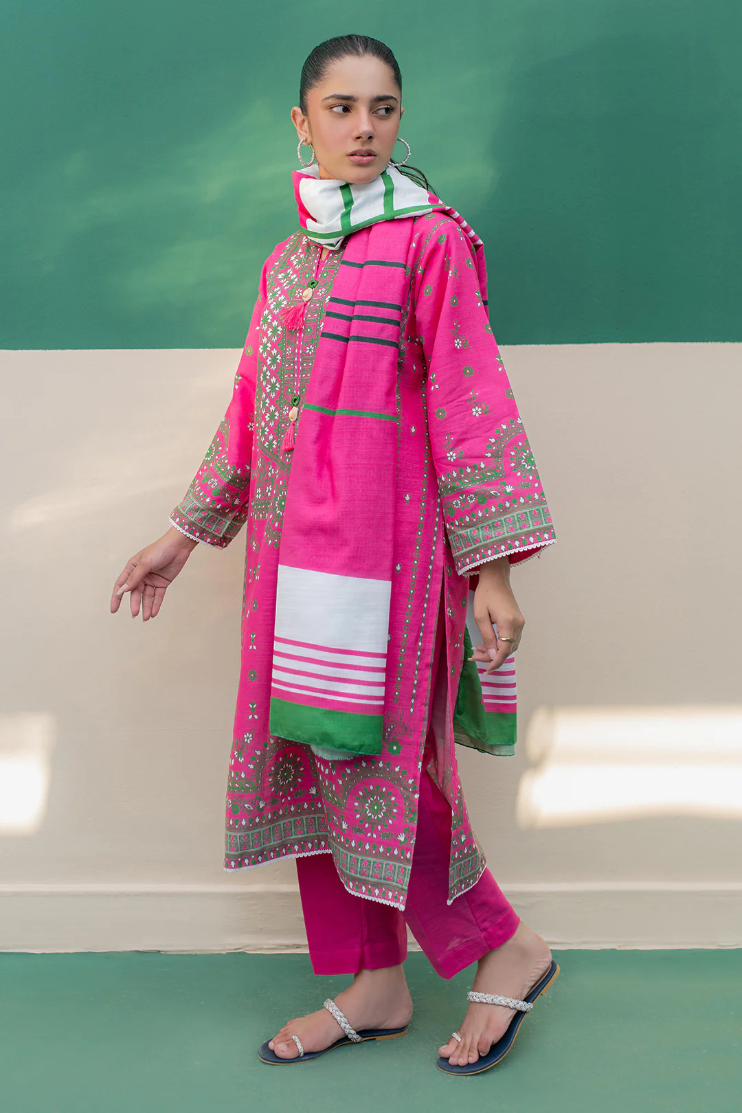 Kurta Dupatta Trouser - 2949 - Image 4