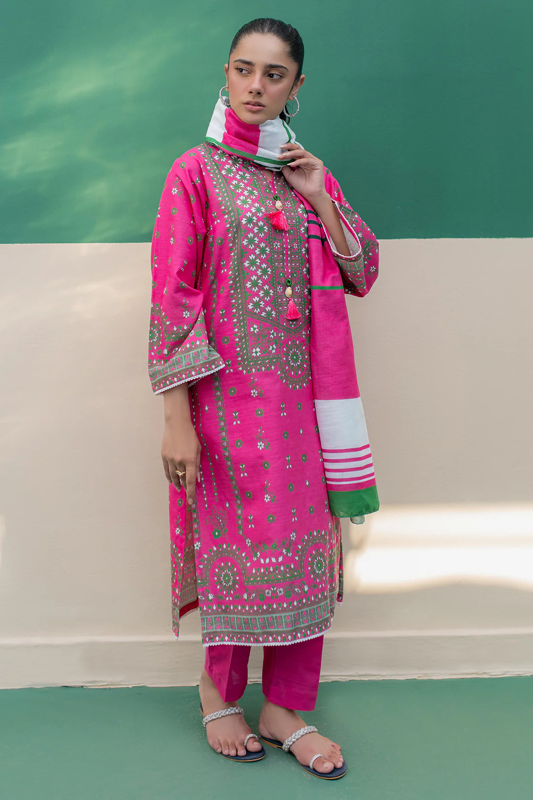 Kurta Dupatta Trouser - 2949 - Image 5