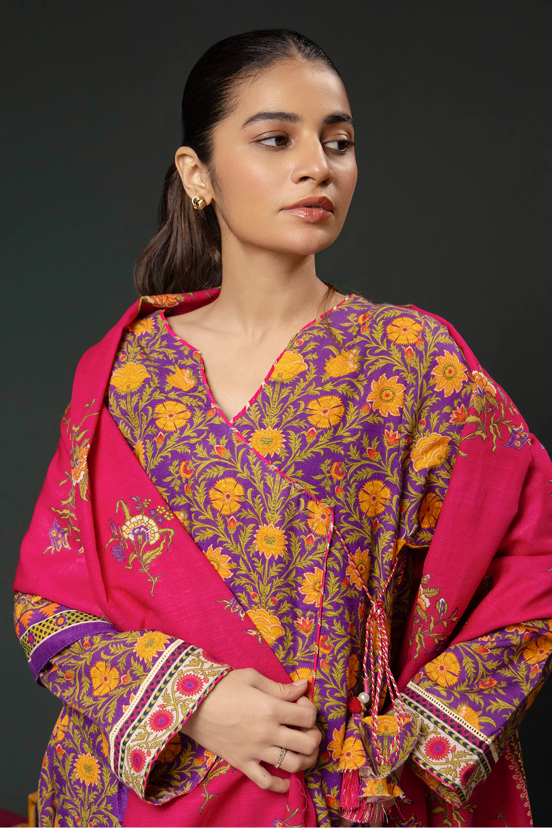 Kurta Dupatta Trouser - 3006 - Image 2