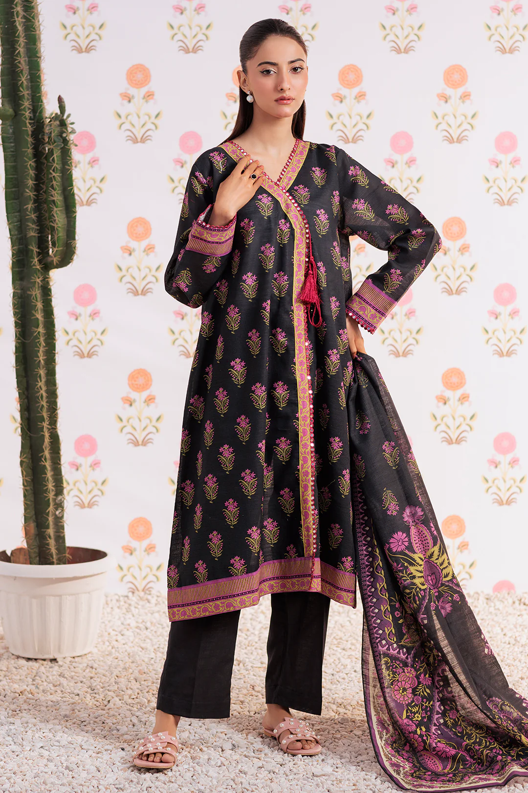 Kurta Dupatta Trouser - 3070 - Image 3