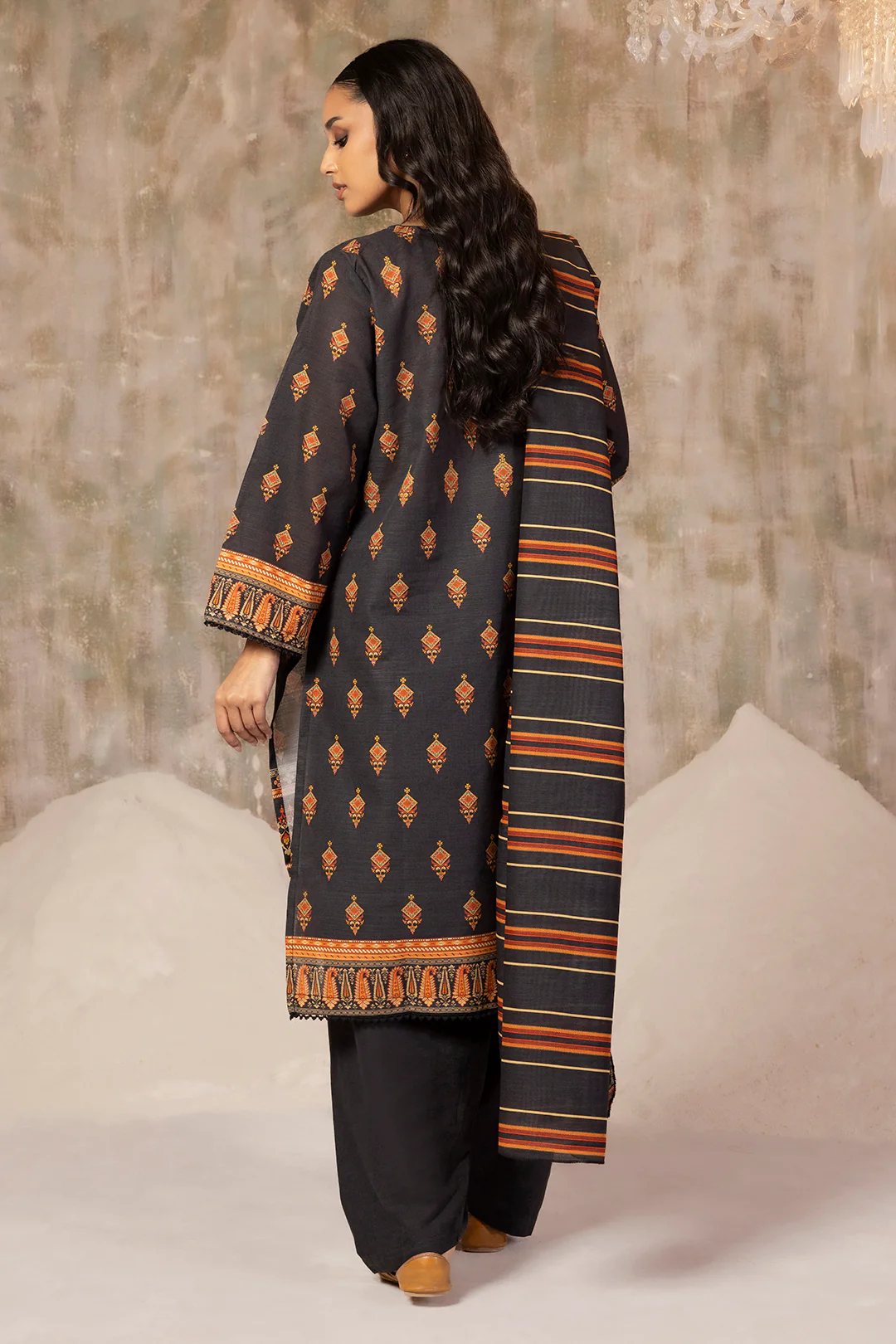 Kurta Dupatta Trouser - 3073 - Image 10
