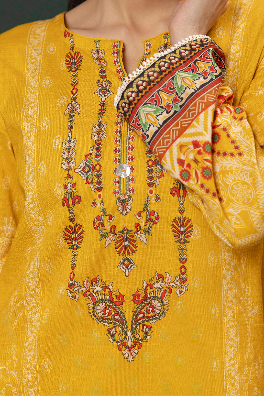 Kurta Dupatta Trouser - 3151 - Image 4