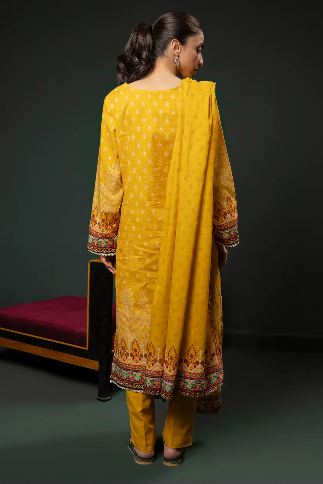Kurta Dupatta Trouser - 3151 - Image 5