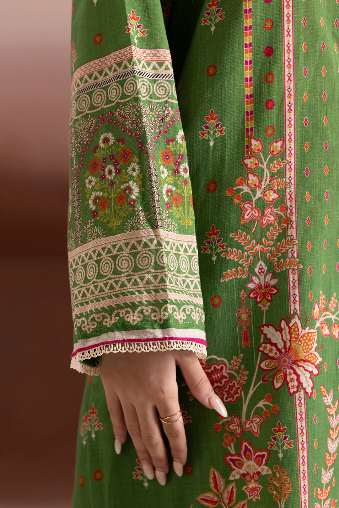 Kurta Dupatta Trouser - 3173 - Image 10