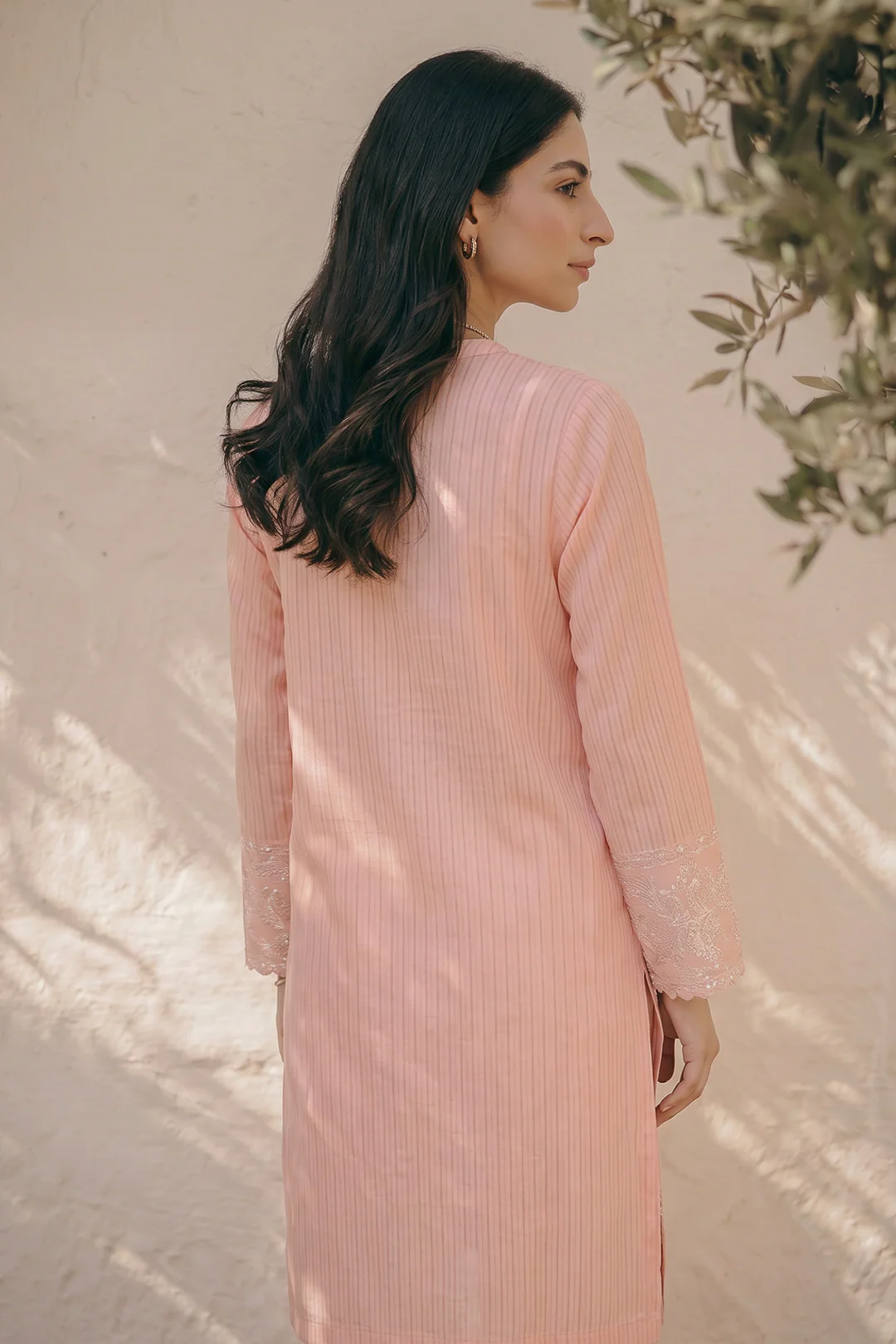 Embroidered Kurta Dupatta Trouser - 2587 - Image 6