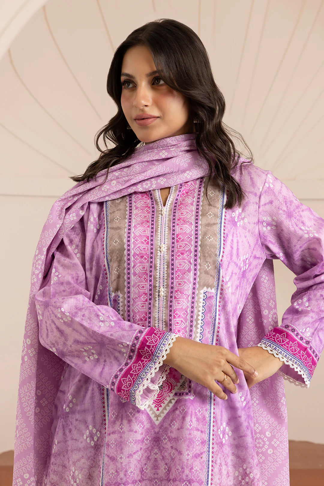 Kurta Dupatta Trouser - 2702 - Image 3