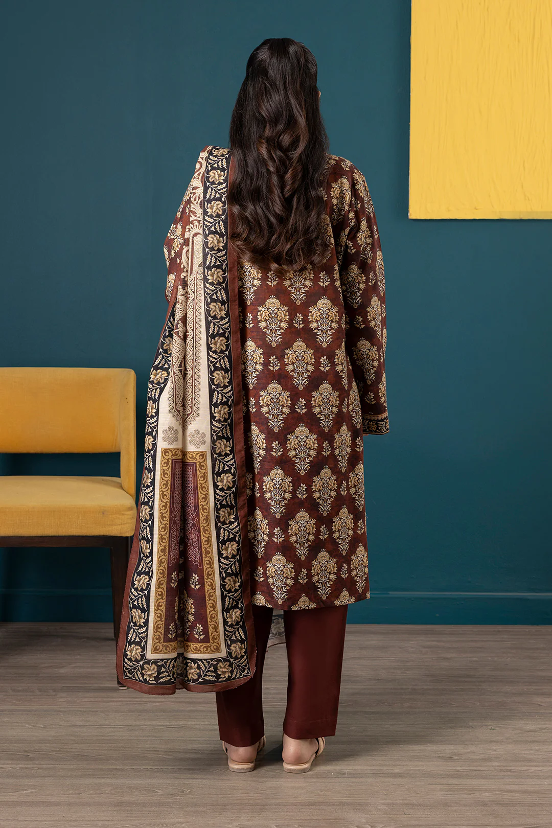 Kurta Dupatta Trouser - 2779 - Image 8