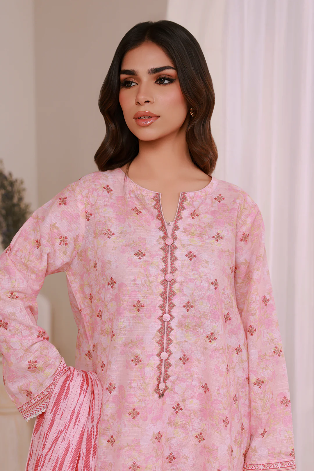 Kurta Dupatta Trouser - 2782 - Image 2