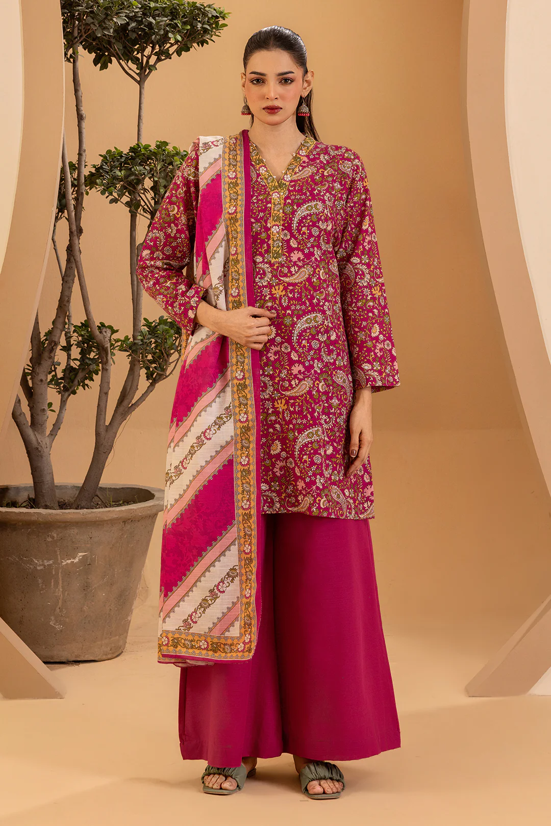 Kurta Dupatta Trouser - 2785