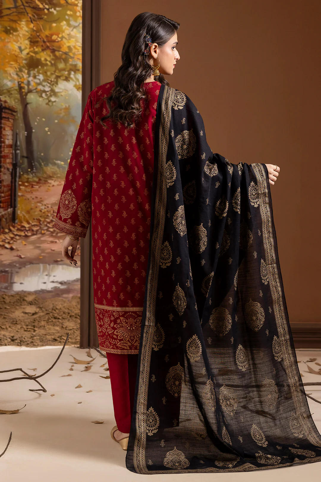 Kurta Dupatta Trouser - 2791 - Image 10