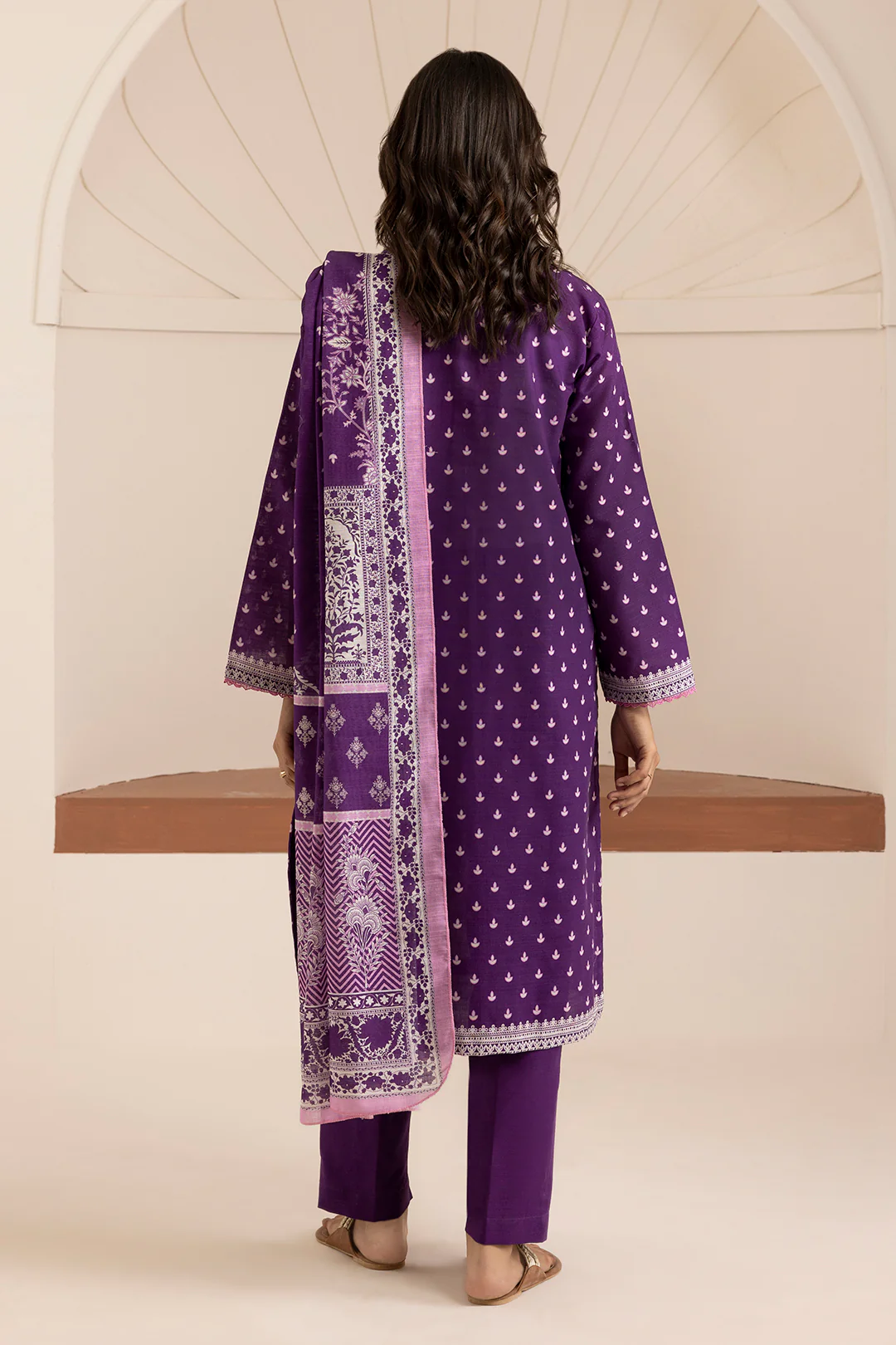 Kurta Dupatta Trouser - 2879 - Image 9