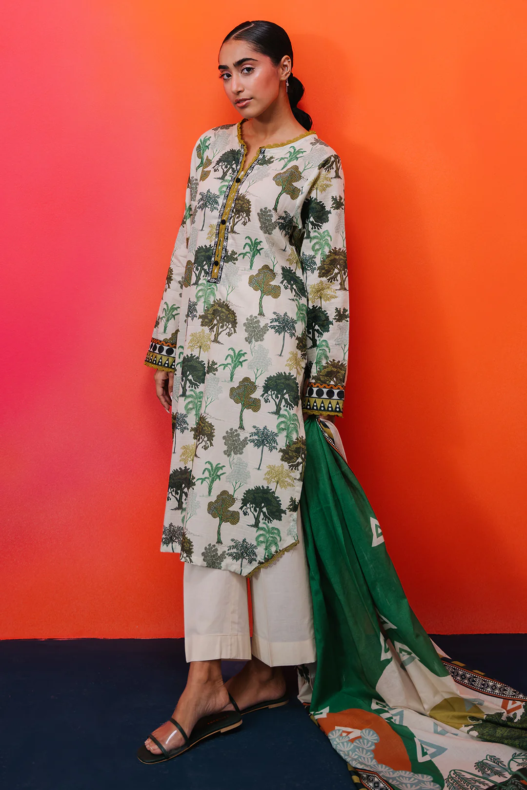 Kurta Dupatta - 2062 - Image 2