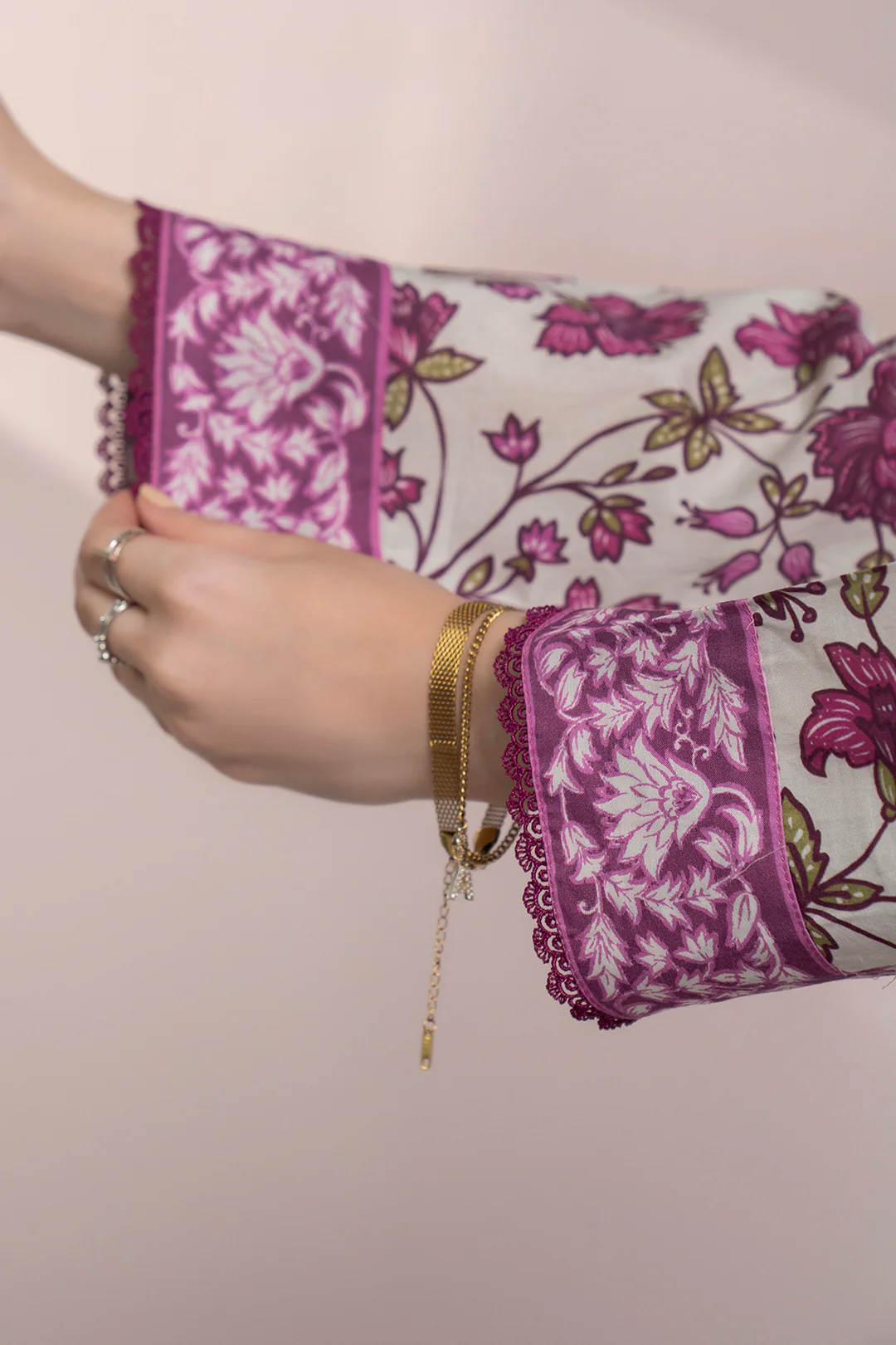 Embroidered Kurta Dupatta - 1553 - Image 6